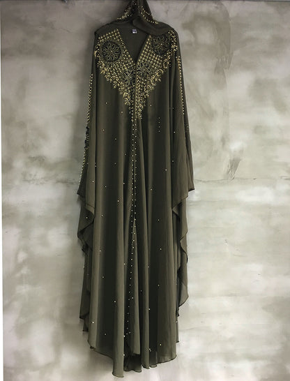 High-definition Muslim Shawl Hooded Cloak