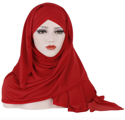 Muslim Lady Fashion Patch Hijab