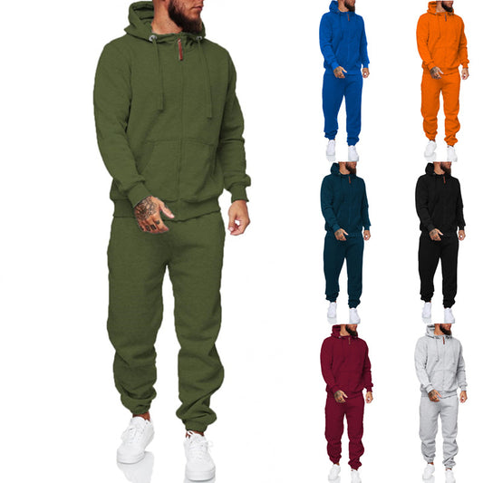 European And American Sports Suit Men's Jogging