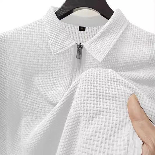 Nylon High Elastic Breathability Men's Casual Top