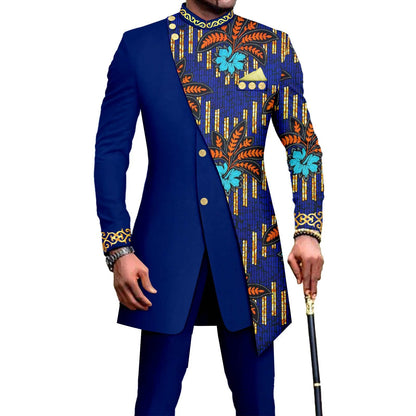 One Piece Dropshipping African Men's Slim L Two-piece Suit